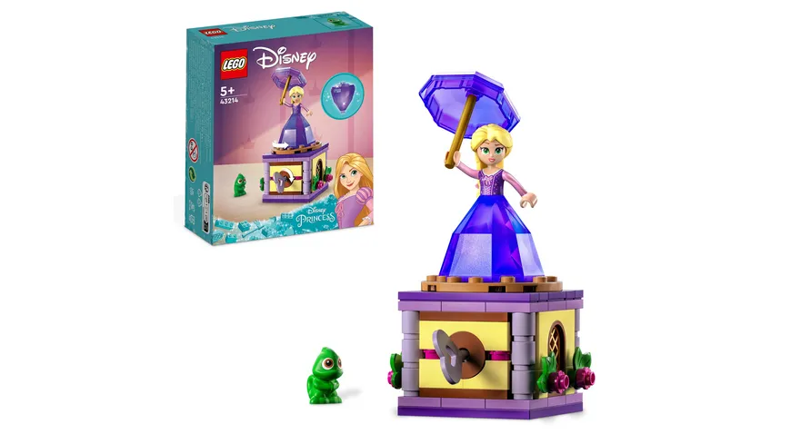 LEGO | Disney Princess 43214 Rapunzel-Spieluhr Mini-Puppen Spielzeug