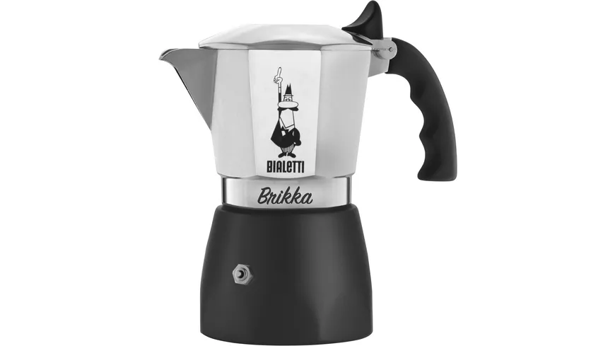 BIALETTI Espressokocher New Brikka 2 Tassen