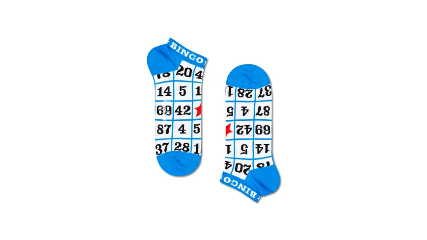 Happy Socks Unisex Sneaker Socken Bingo