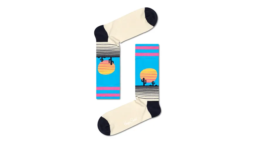 Happy Socks Unisex Socken Sunset