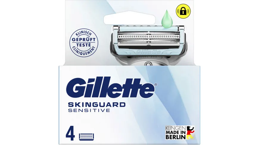 Gillette SkinGuard Sensitive System Rasierklingen online bestellen | MÜLLER