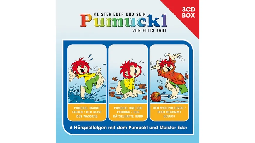 Pumuckl-3-CD Hörspielbox Vol.2