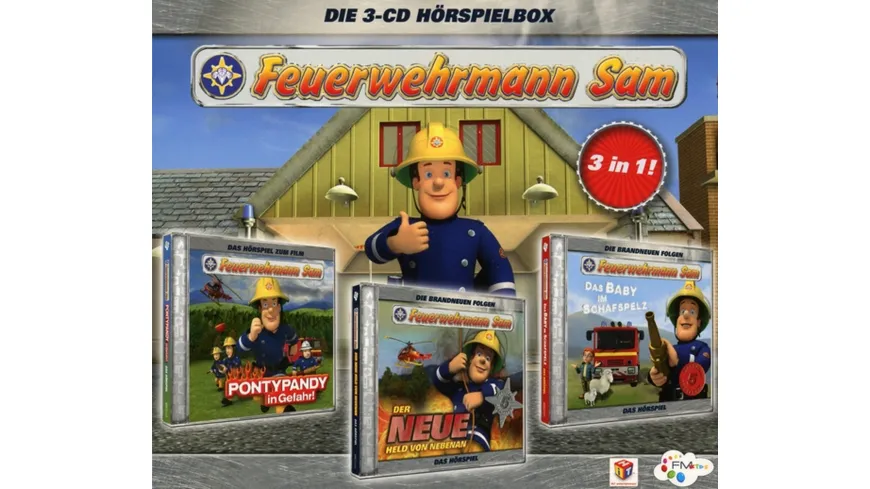 Feuerwehrmann Sam-Hörspiel Box 1