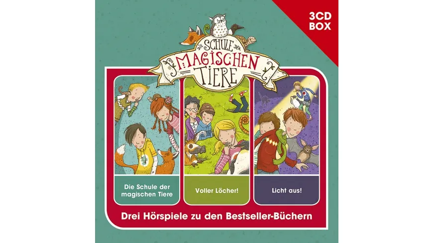 Schule Der Magischen Tiere-3-CD Hspbox Vol.1