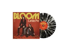 Bloom Black White Splattered