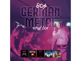 80s German Metal Vinyl Box