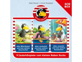Der Kleine Rabe Socke 3 CD Hoerspielbox Vol 3