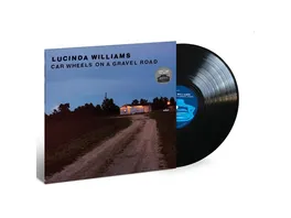 Car Wheels On A Gravel Road Vinyl