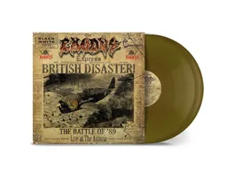 British Disaster The Battle of 89 Live At The Astoria Gold Vinyl