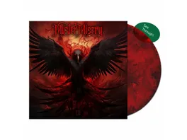 Mister Misery Transp Red Black Marbled Vinyl