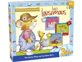 Leo Lausemaus 3 CD Box Folge4 6 LEO LAUSEMAUS FOLGE 4 6