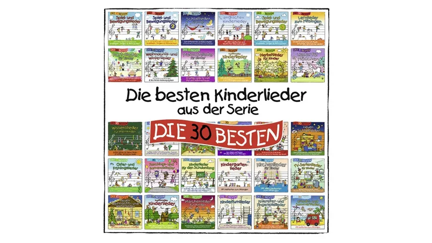 Die Besten Kinderlieder Aus D. Serie DIE 30 BESTEN Lamp Und Leute ...