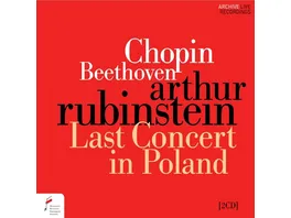 Arthur Rubinstein Last Concert in Poland