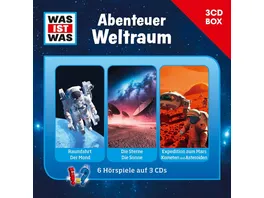 Was Ist Was 3 CD Hoerspielbox Vol 6 Weltraum Tessloff