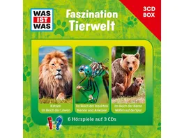 Was Ist Was 3 CD Hoerspielbox Vol 7 Tierwelt Tessloff