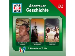 3 CD Hoerspielbox Vol 14 Abenteuer Geschichte