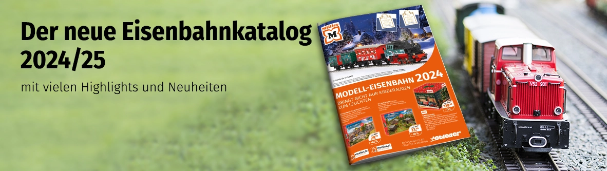 Müller Eisenbahnkatalog 2024 online entdecken