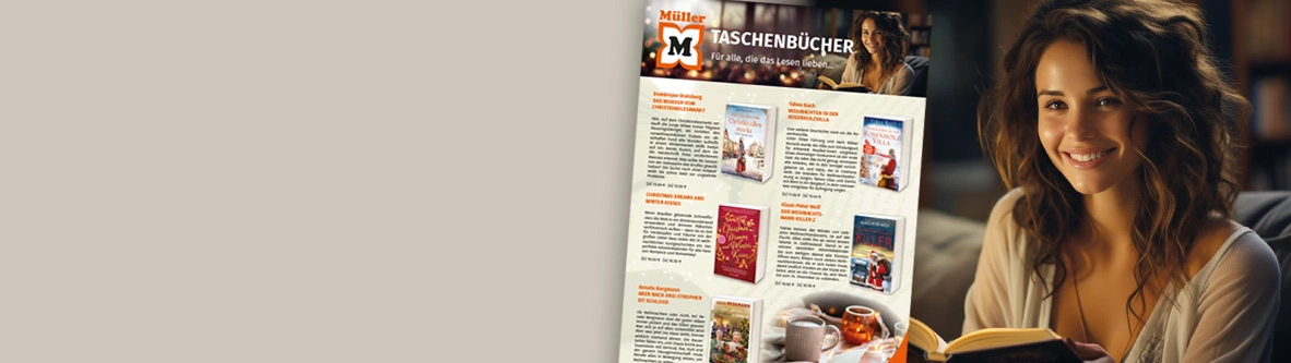 Taschenbücher für alle, die das Lesen lieben