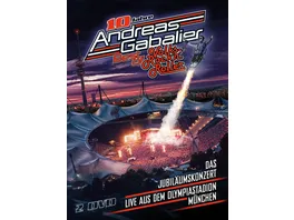 Andreas Gabalier Best of Volks Rock n Roller Das Jubilaeumskonzert live aus dem Olympiastadion in Muenchen 2 DVDs