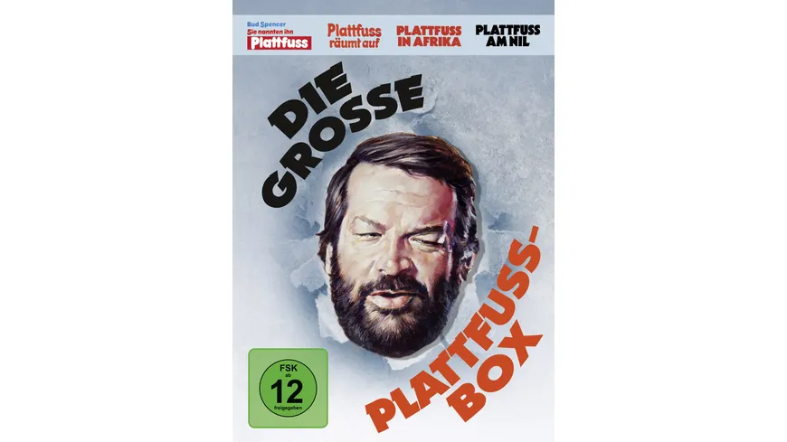 Bud Spencer - Die grosse Plattfuss-Box [4 DVDs] (Remastered