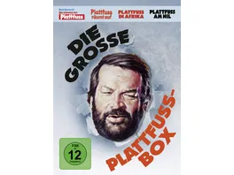 Bud Spencer Die grosse Plattfuss Box 4 DVDs Remastered Version