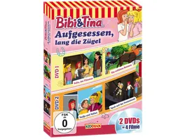 Bibi und Tina DVD Box Aufgesessen lang die Zuegel 2 DVDs