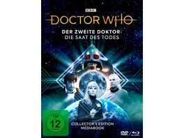 Doctor Who Der Zweite Doktor Die Saat des Todes Mediabook Edition DVD Blu ray Combo Bonus DVD LTD