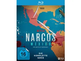 NARCOS MEXICO Die komplette Serie Staffel 1 3 LTD 9 BRs