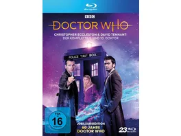 Doctor Who Der komplette 9 und 10 Doktor 60 JAHRE DOCTOR WHO BOX LTD 23 BRs