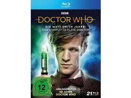 Doctor Who Die Matt Smith Jahre Der komplette 11 Doktor inkl Postkarte LTD 21 BRs