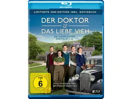 Der Doktor und das liebe Vieh Die kompletten Staffeln 1 4 LTD Die limitierte Fan Edition inkl Notizbuch 8 BRs