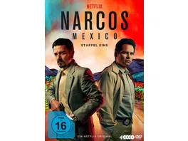 NARCOS MEXICO Staffel 1 4 DVDs