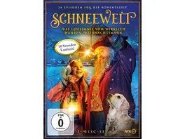 Schneewelt Das Geheimnis vom wirklich wahren Weihnachtsmann 3 DVDs