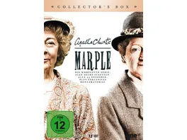 Agatha Christie Marple Die komplette Serie Collector s Box Alle sechs Staffeln Alle 23 Episoden Plus exklusives Bonusmaterial 13 DVDs