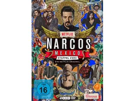 NARCOS MEXICO Staffel 2 4 DVDs
