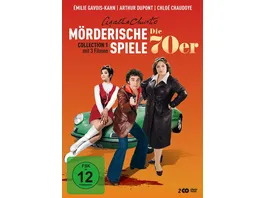 Agatha Christie Moerderische Spiele Die 70er Collection 1 2 DVDs