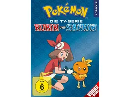 Pokemon Die TV Serie Rubin und Saphir Staffel 7 6 DVDs