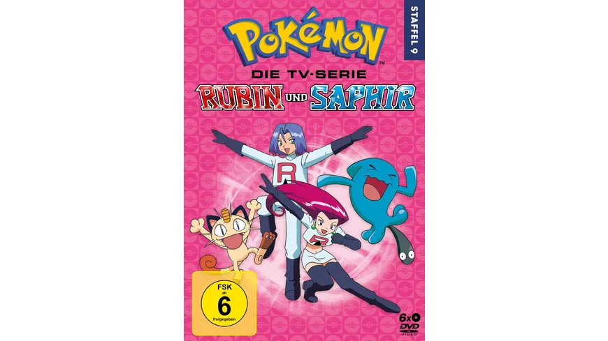 Pokémon - Die TV-Serie: Rubin und Saphir - Staffel 9  [6 DVDs]