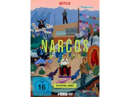 NARCOS MEXICO Staffel 3 4 DVDs
