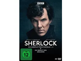 Sherlock Die komplette Serie Staffeln 1 4 Die Braut des Grauens auf 11 DVDs LTD 11 DVDs