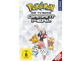 Pokemon Die TV Serie Diamant und Perl Staffel 10 6 DVDs