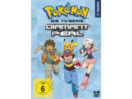 Pokemon Die TV Serie Diamant und Perl Staffel 11 6 DVDs