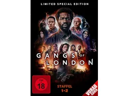 Gangs of London Staffel 1 2 Limitierte Edition mit Artcards 6 DVDs