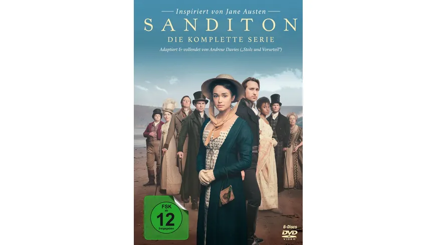 Sanditon - Die komplette Serie - In Erstauflage inkl. 3 Fan-Postkarten ...