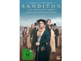 Sanditon Die komplette Serie In Erstauflage inkl 3 Fan Postkarten 6 DVDs