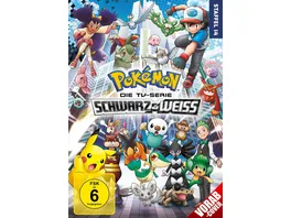 Pokemon Die TV Serie Schwarz und Weiss Staffel 14 6 DVDs