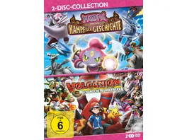 Pokemon Hoopa und der Kampf der Geschichte Volcanion und das mechanische Wunderwerk Doppelpack 2 DVDs