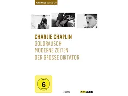 Charlie Chaplin Arthaus Close Up 3 DVDs