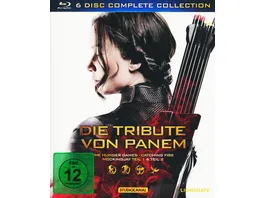 Die Tribute von Panem Complete Collection 4 BRs 2 Blu ray 3Ds