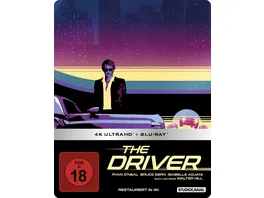 The Driver Limited Steelbook Edition 4K Ultra HD Blu ray